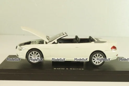 BMW 645Ci Convertible (E64) 2003, white, 03511S, Kyosho 1:43