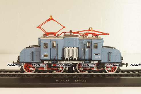 DB E71 33 (EG 533) 1921, blue, 7153124, Atlas 1:87