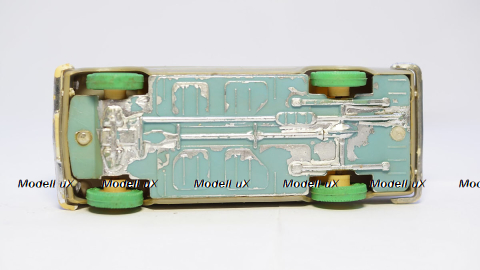 Газ-21 пикап тентованный, зеленый, Алник43 1:43