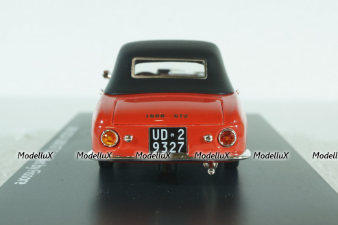 OSCA 1600 GT coupe by Fissore 1963, EMEU43009D,  ESVAL Model 1:43