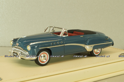 Buick Roadmaster Convertible, blue, 164313, TSM 1:43
