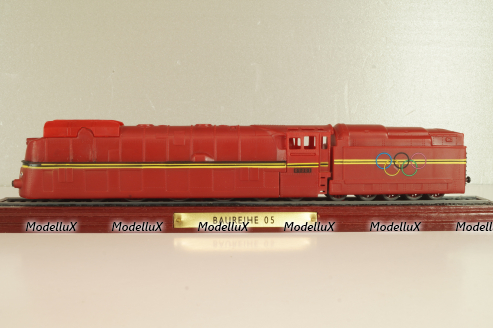 Baureihe 05-001 locomotive 1935, red, 6115820, Atlas 1:87