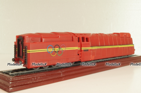 Baureihe 05-001 locomotive 1935, red, 6115820, Atlas 1:87