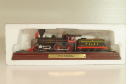The General locomotive Western & Atlantic Railroad #3, black, 6115816, Atlas 1:87