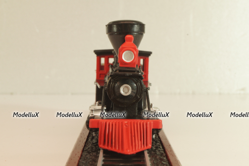 The General locomotive Western & Atlantic Railroad #3, black, 6115816, Atlas 1:87