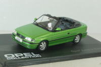 Opel Astra (F)  Cabriolet 1992, green, OPC088, Opel Collection #88 1:43 Уценка!