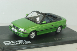 Opel Astra (F)  Cabriolet 1992, green, OPC088, Opel Collection #88 1:43 Уценка!
