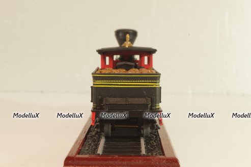 The General locomotive Western & Atlantic Railroad #3, black, 6115816, Atlas 1:87