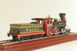 The General locomotive Western & Atlantic Railroad #3, black, 6115816, Atlas 1:87