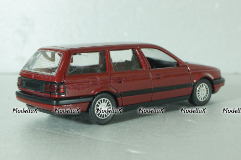 Volkswagen Passat Variant (B3) 1988, red, 1015R, Schabak 1:43