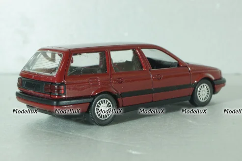 Volkswagen Passat Variant (B3) 1988, red, 1015R, Schabak 1:43