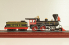 The General locomotive Western & Atlantic Railroad #3, black, 6115816, Atlas 1:87