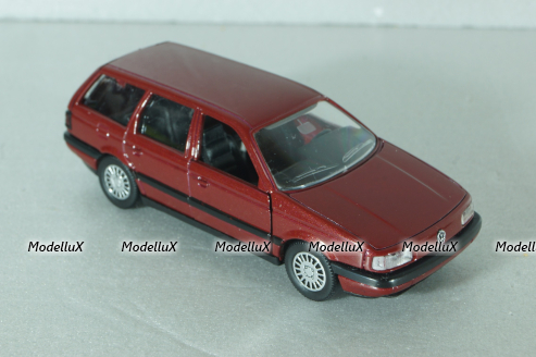 Volkswagen Passat Variant (B3) 1988, red, 1015R, Schabak 1:43