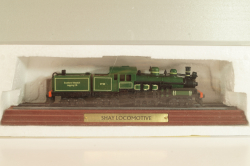 Shay #38 locomotive 1908, green, 6115821, Atlas 1:87