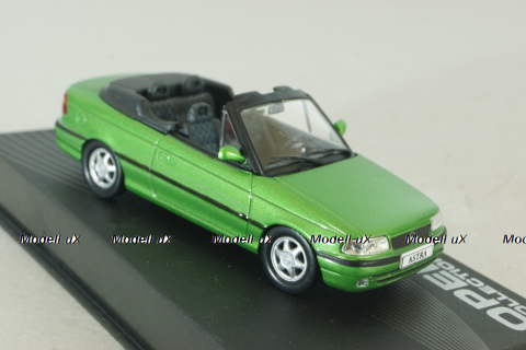Opel Astra (F)  Cabriolet 1992, green, OPC088, Opel Collection #88 1:43 Уценка!