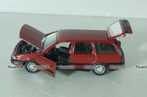 Volkswagen Passat Variant (B3) 1988, red, 1015R, Schabak 1:43