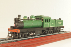 Shay #38 locomotive 1908, green, 6115821, Atlas 1:87