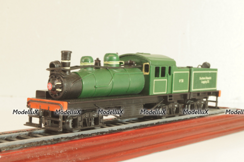Shay #38 locomotive 1908, green, 6115821, Atlas 1:87