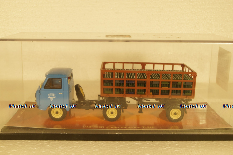 Уаз-450П с полуприцепом Т-322, TruckTyr 1:43