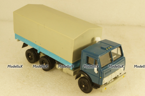 Камаз-5320, синий/серый, Арек 1:43