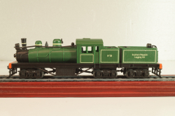 Shay #38 locomotive 1908, green, 6115821, Atlas 1:87