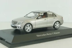 Mercedes C200 (W204) 2007, silver, B66962371, Schuco 1:43