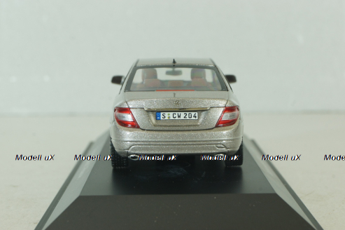 Mercedes C200 (W204) 2007, silver, B66962371, Schuco 1:43
