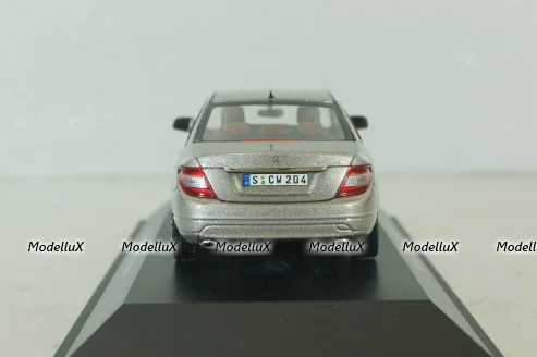 Mercedes C200 (W204) 2007, silver, B66962371, Schuco 1:43