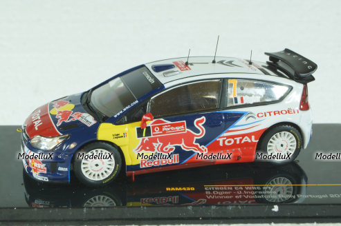 Citroen C4 WRC Sieger Rallye Portugal 2010 St.Nr.7 Ogier/Ingrassia, RAM430, IXO 1:43