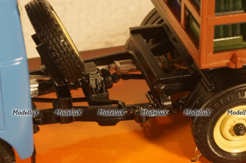 Уаз-450П с полуприцепом Т-322, TruckTyr 1:43