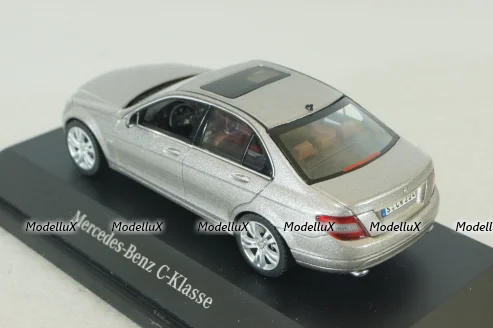 Mercedes C200 (W204) 2007, silver, B66962371, Schuco 1:43
