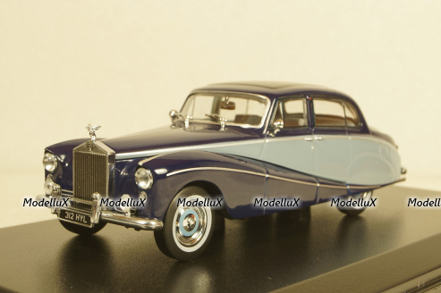 Rolls Royce silver cloud Hooper Express Two Tone Blue, Oxford 1:43