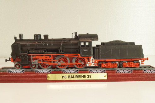 P8 Baureihe 38 Locomotive #3753 1906, black, 6115804, Atlas 1:87