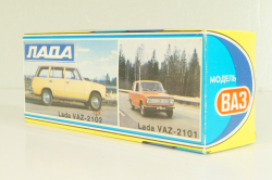 Ваз-2101 А9, красный, Тантал/Радон 1:43