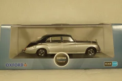 Rolls Royce Phantom V 1959-1968 silver/dark blue, Oxford 1:43