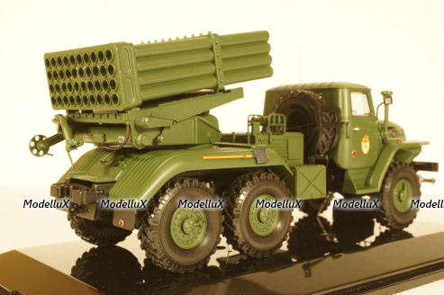 Урал-375 БМ-21 Град 2Б5, TruckTyr 1:43