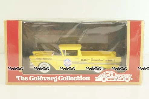 Ford Ranchero "Braniff Airways" 1958, yellow, L.E. 125 pcs, GC-BI-002, Goldvarg 1:43