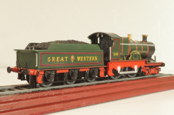GWR 3700 Class 3440 City of Truro locomotive 1903, green, 6115833, Atlas 1:87