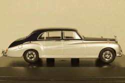 Rolls Royce Phantom V 1959-1968 silver/dark blue, Oxford 1:43