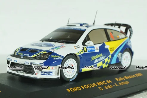 Ford Focus WRC #5 Rally Mexico 2005, IXO 1:43