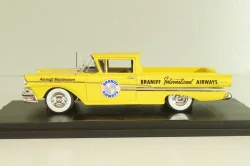 Ford Ranchero "Braniff Airways" 1958, yellow, L.E. 125 pcs, GC-BI-002, Goldvarg 1:43