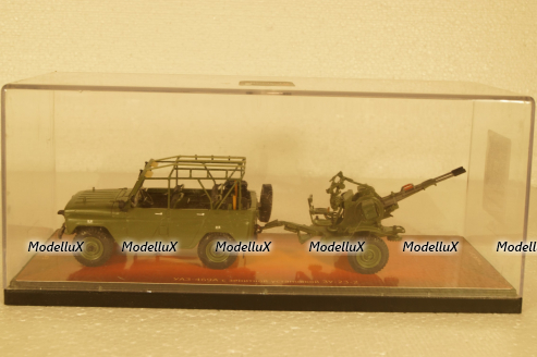 Уаз-469А с зениткой ЗУ-23-2, TruckTyr 1:43