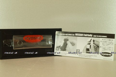 Nissan Fairlady 240 ZG 1971, maroon, 03162MM, Kyosho 1:43