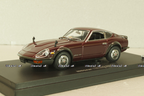 Nissan Fairlady 240 ZG 1971, maroon, 03162MM, Kyosho 1:43