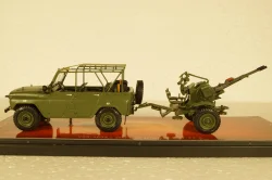 Уаз-469А с зениткой ЗУ-23-2, TruckTyr 1:43