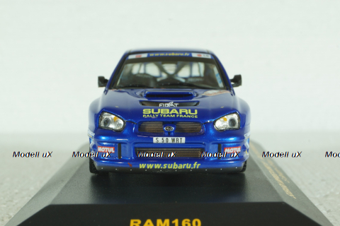 Subaru Impreza WRC Rallyye 2004, RAM160, IXO 1:43