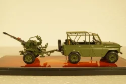 Уаз-469А с зениткой ЗУ-23-2, TruckTyr 1:43