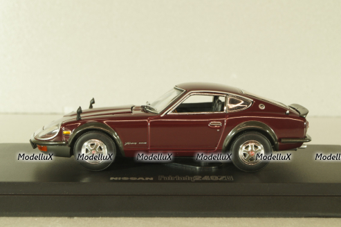 Nissan Fairlady 240 ZG 1971, maroon, 03162MM, Kyosho 1:43