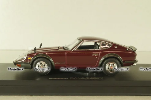 Nissan Fairlady 240 ZG 1971, maroon, 03162MM, Kyosho 1:43