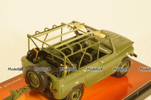 Уаз-469А с зениткой ЗУ-23-2, TruckTyr 1:43